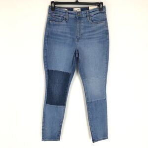 NEW Universal Thread High Rise Skinny Patched Jeans Women's Size 8/29R Stretch